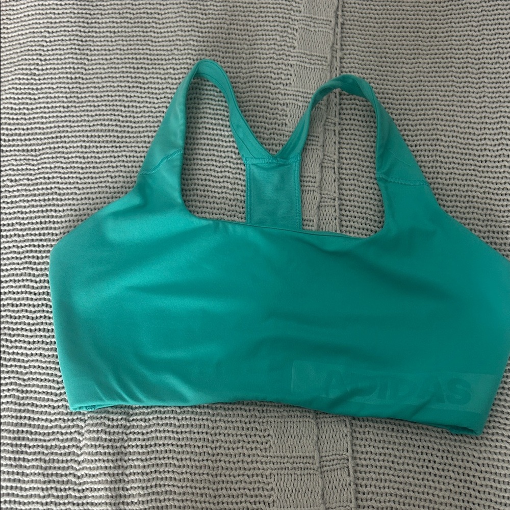 Adidas Women's Vibrant Teal Sports Bra